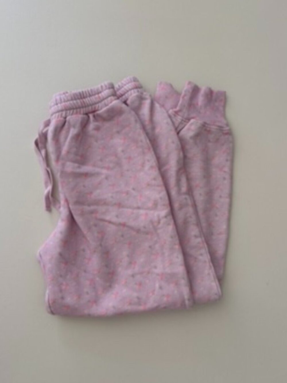 LoveShackFancy Pink Floral Fleece Sweatpants Joggers XS 💕